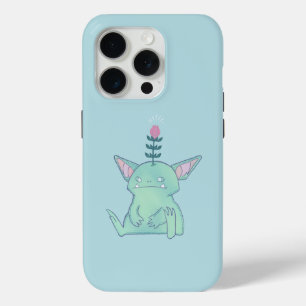 Gerald the Goblin Cute Grumpy Fantasy Creature iPhone 15 Pro Case