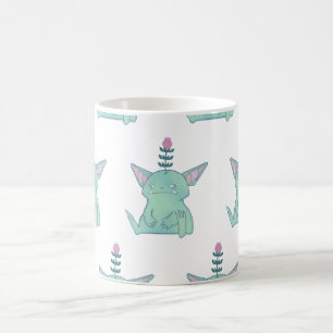 Gerald the Goblin Cute Grumpy Fantasy Creature Coffee Mug