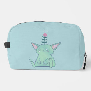 Gerald the Goblin   Cute Grumpy Fantasy Creature  Dopp Kit