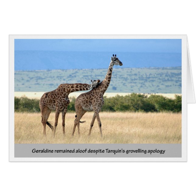 Geraldine remained aloof (Front Horizontal)