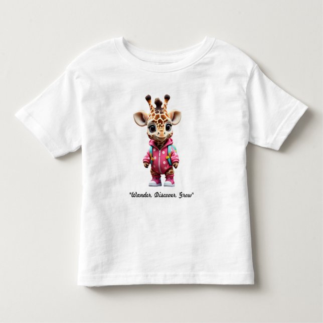 "Gerald's Big Adventure" Toddler T-Shirt (Front)