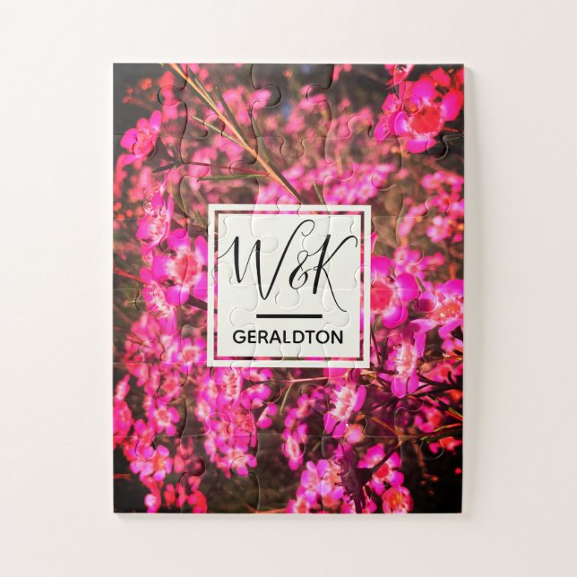 Geraldton Wax Jigsaw Puzzle (Vertical)
