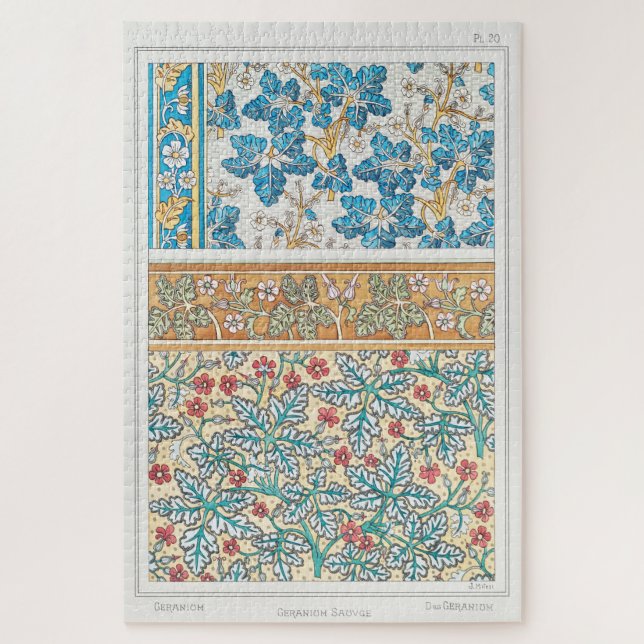 Geranium by Maurice Pillard Verneuil Jigsaw Puzzle (Vertical)