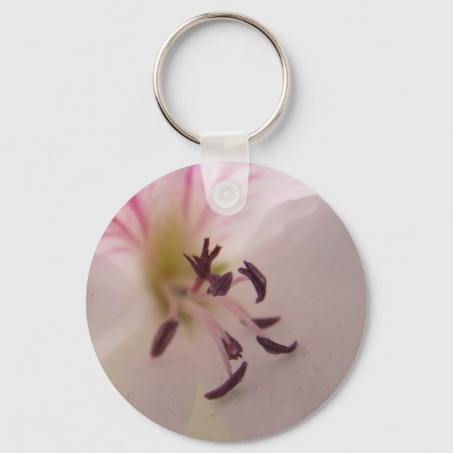 Geranium Centre Keychain (Front)