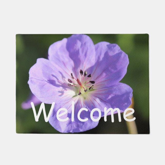 Geranium Door Mat (Front)
