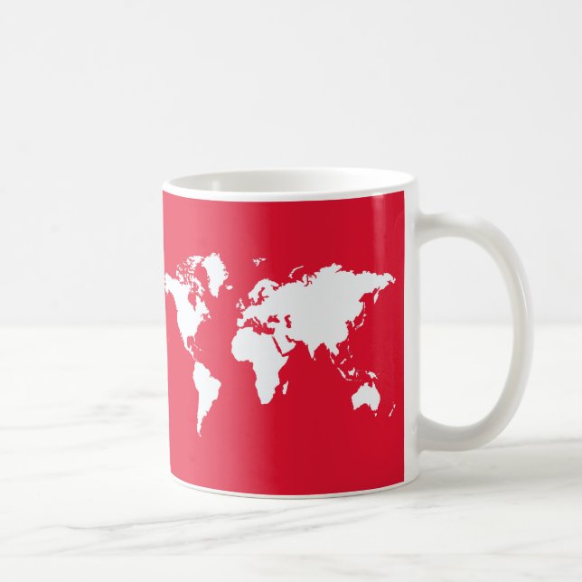 Geranium Elegant World Coffee Mug (Right)