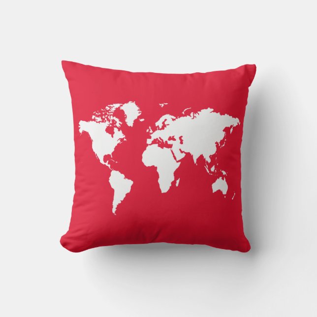 Geranium Elegant World Cushion (Front)