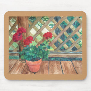 Geranium (Gardener's) Mouse Pad