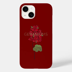 Geraniums Flower  Case-Mate iPhone 14 Case