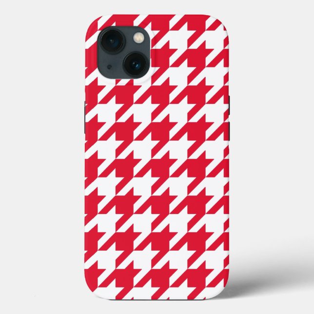 Geranum Elegant Houndstooth Case-Mate iPhone Case (Back)