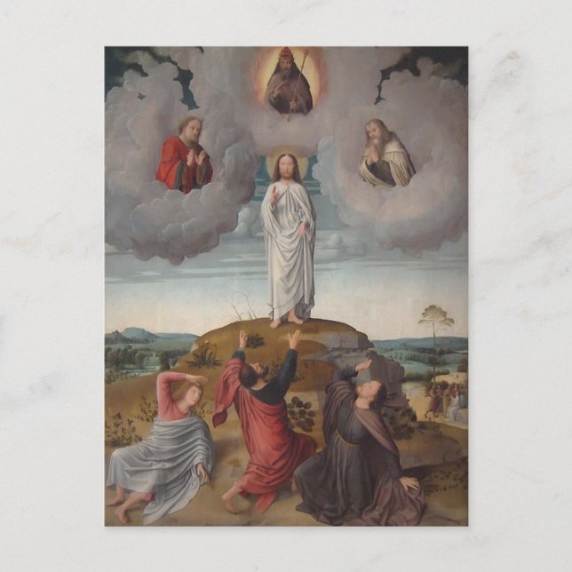 Gerard David- The Transfiguration of Christ Postcard (Front)