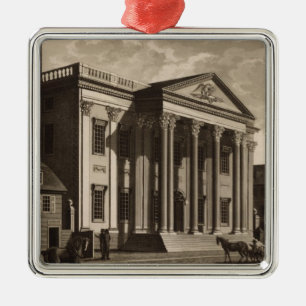 Gerards Bank in Philadelphia Metal Ornament