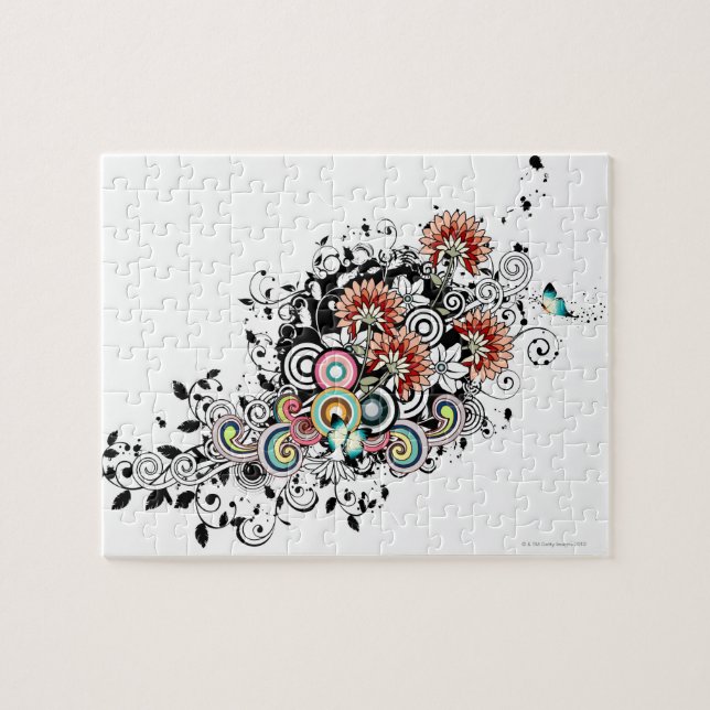 Gerber Daisy Jigsaw Puzzle (Horizontal)
