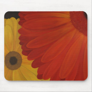 Gerbera Daisies from Original Oil on Canvas Mouse Pad