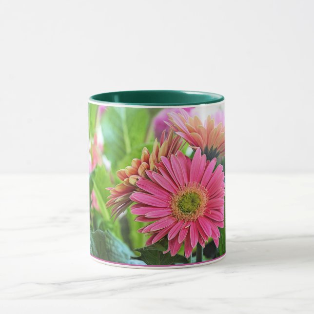 Gerbera Daisies Mug (Center)