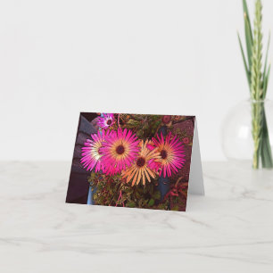 Gerbera Daisies Note Card