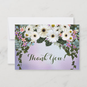Gerbera Daisies Swag  Card