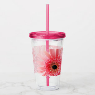 Gerbera Daisy Acrylic Tumbler