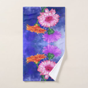 Gerbera Daisy Bath Towels