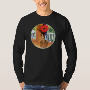 Gerbera Daisy by Kitchen Window T-Shirt