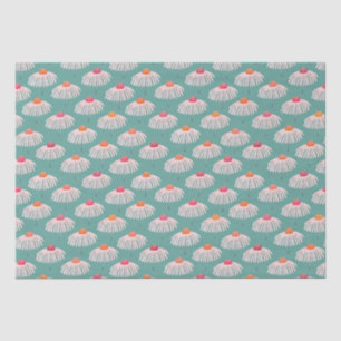 Gerbera Daisy Floral pattern Tissue Paper