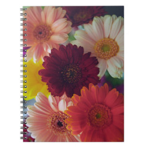 Gerbera Daisy Flower Photo Art Journal Notebook