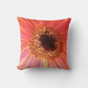 Gerbera Daisy Flower Pillow
