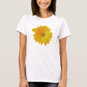Gerbera Daisy (Gerbera hybrida) - Yellow T-Shirt