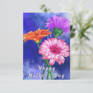 Gerbera Daisy Mother's Day Card