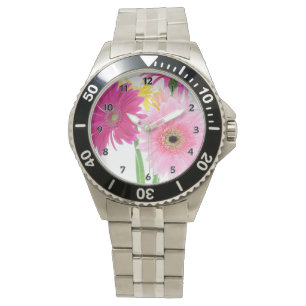 Gerbera Daisy Pink Watch