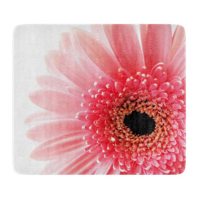Gerbera Daisy Poster Cutting Board (Front)