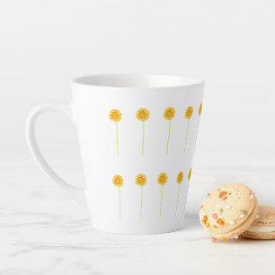Gerbera daisy Small Latte Mug