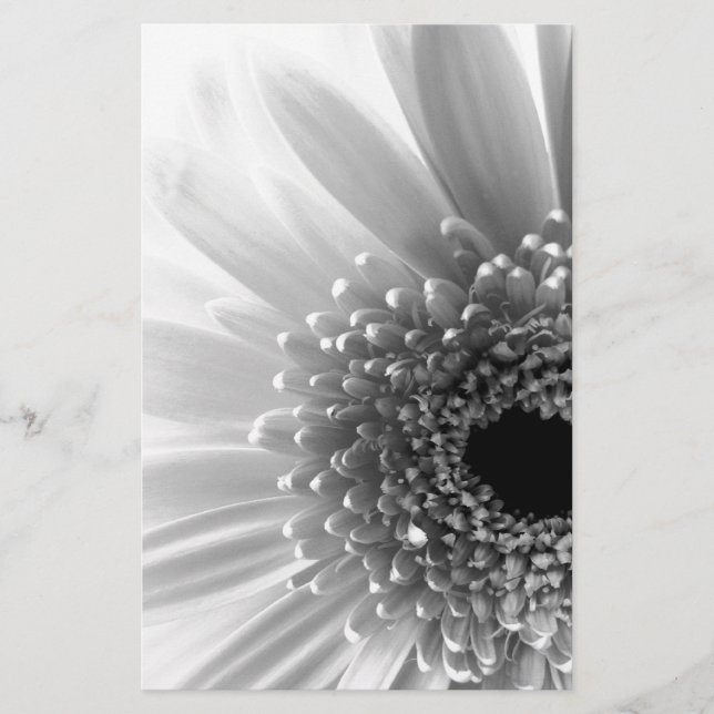 Gerbera Daisy Stationery (Front)