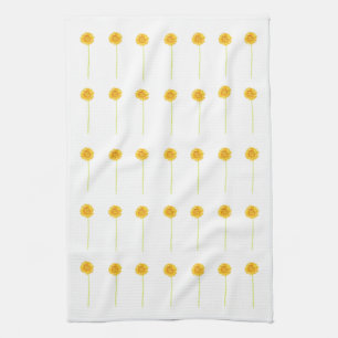 Gerbera daisy  tea towel