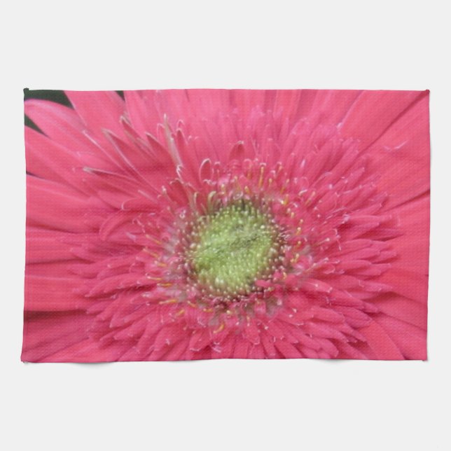 Gerbera Daisy Tea Towel (Horizontal)