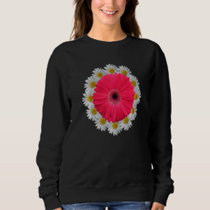 Gerbera Flower Daisies Gerberas Daisy Flowery Bloo Sweatshirt