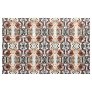 GERBERA FLOWER FABRIC