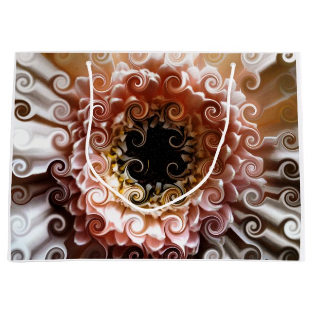 GERBERA FLOWER LARGE GIFT BAG (Front)