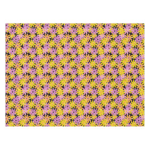 Gerbera flowers pattern, background tablecloth
