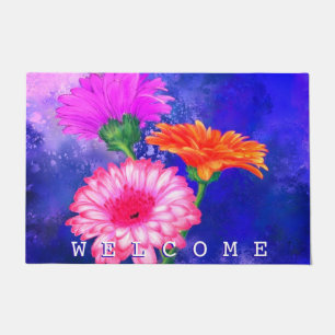 Gerberas Doormat Beautiful Flowers