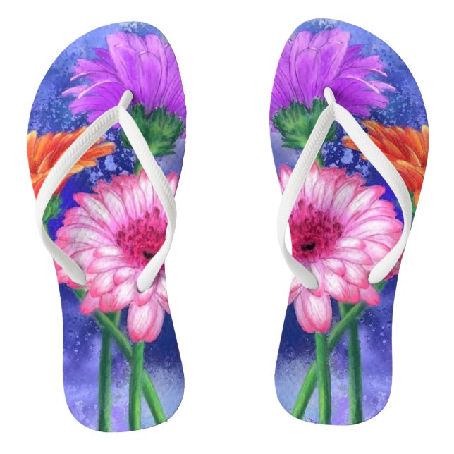 Gerberas Flip Flops (Footbed)