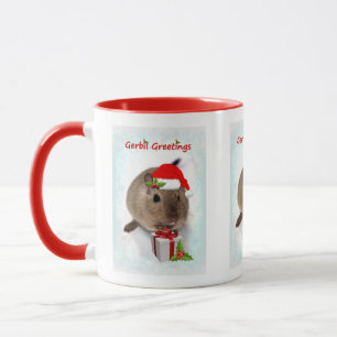 Gerbil Greetings Mug