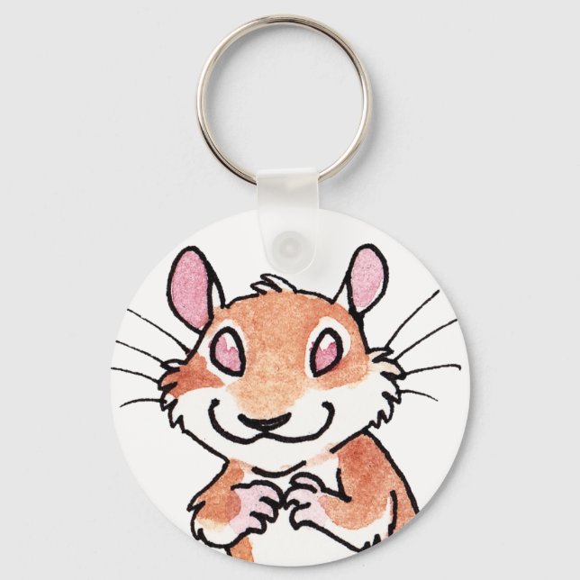 Gerbil Key Ring (Front)