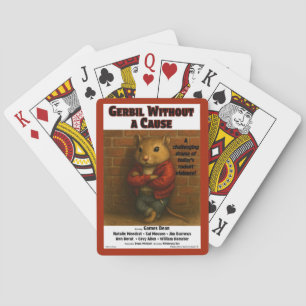 Gerbil Without a Cause Movie Parody Playing Cards