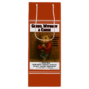 Gerbil Without a Cause Movie Parody Wine Gift Bag