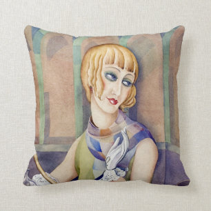 Gerda Wegener Lili Elbe Cushion