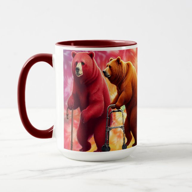 Geriatric Bears Mug (Left)