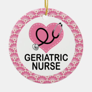 Geriatric Nurse Gift Ornament