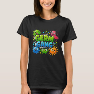 GERM GANG Bacteria Tee Design