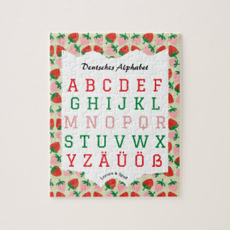 German Alphabet Lernen & Spaß Puzzle